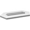 Ekena Millwork Half Round Surface Mount PVC Gable Vent: Functional, w/ 3-1/2"W x 1"P Standard Frame, 24"W x 12"H GVPHR24X1201SF - alternate 5